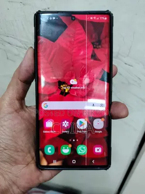 স্যামসাং গ্যালাক্সি নোট ১০ প্লাস ৫জি ২৫৬ জিবি ব্ল্যাক