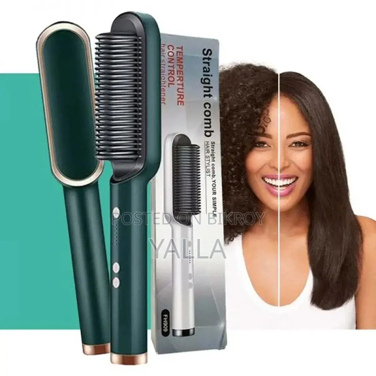চুল স্ট্রেইট করার কম্ব।। Hair Straight Comb
