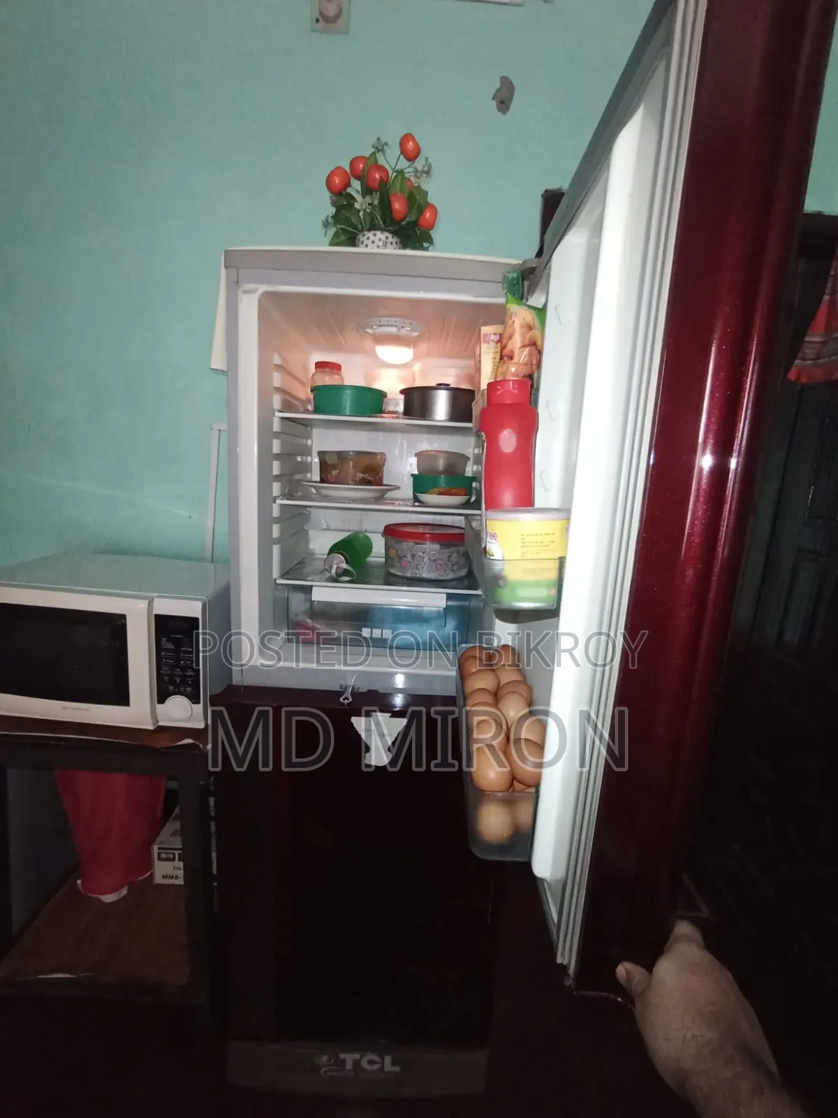 টিসিএল ২১৪ লিটার নন ফ্রস্ট ফ্রিজ
