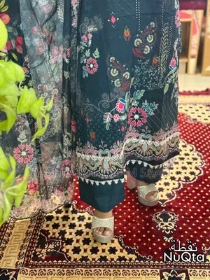 Premium Pakistani Inspired Stitched 3 Piece Lawn Dress for Women
