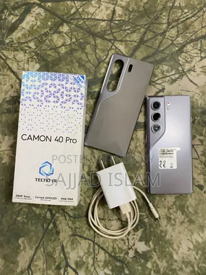 Tecno Camon 40 Pro 4G 256 GB Black