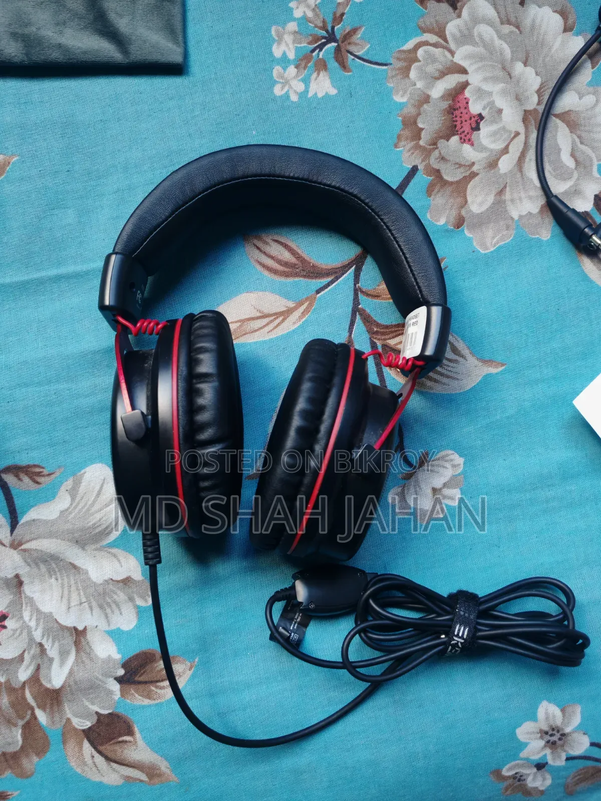EKSA E900 Noise Cancelling 7.1. Surround Sound Gaming Headset Red.