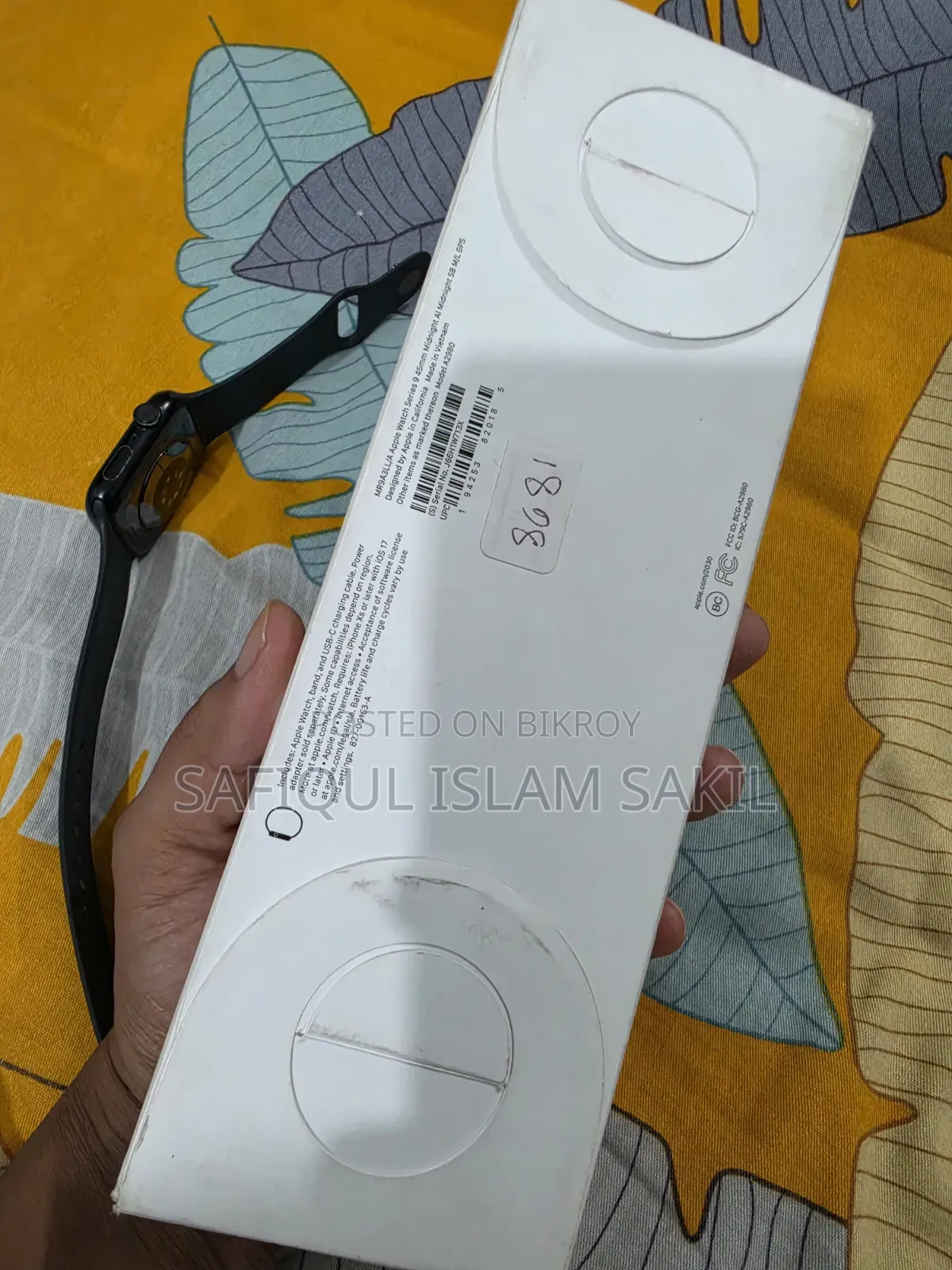 Apple Watch Series 9 45 Mm Midnight Black