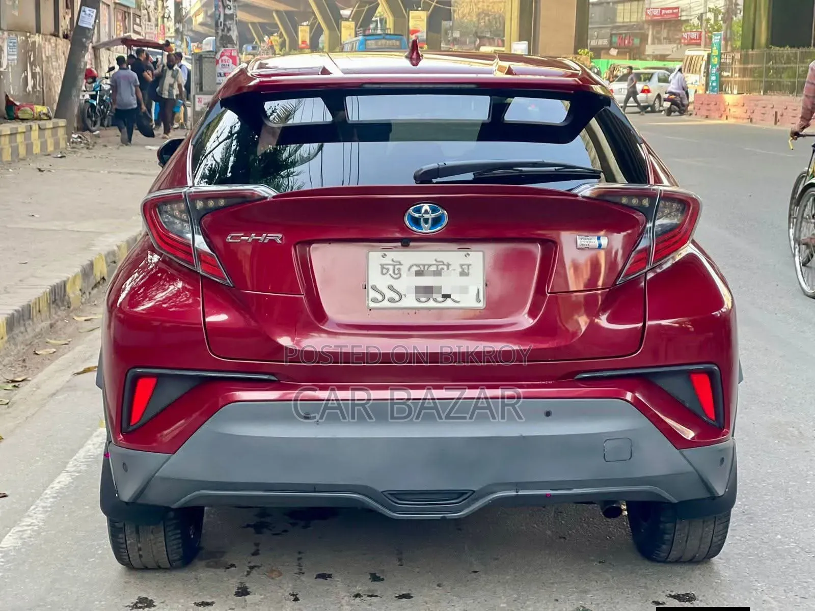 Toyota C-Hr 2017 Red