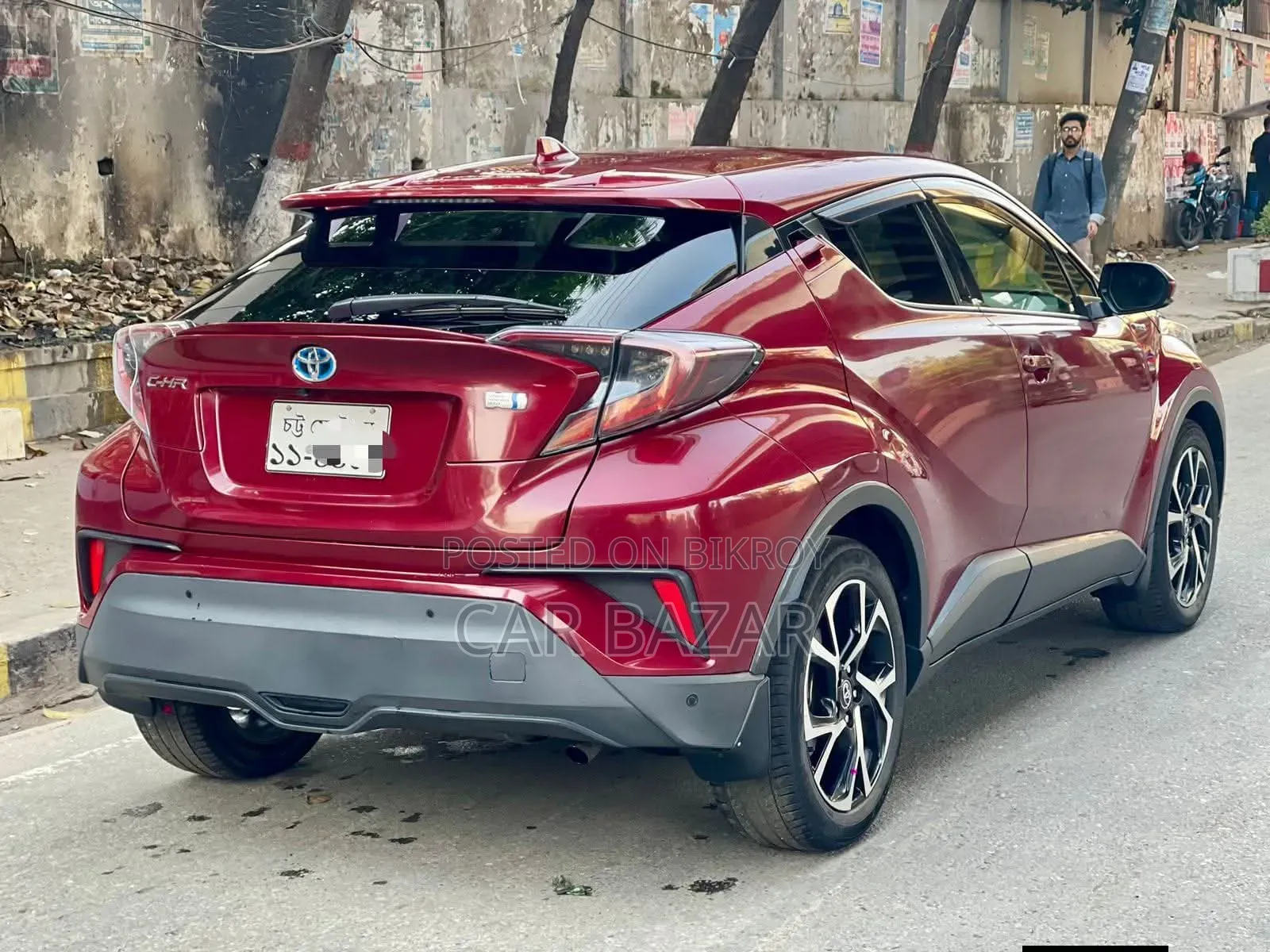 Toyota C-Hr 2017 Red