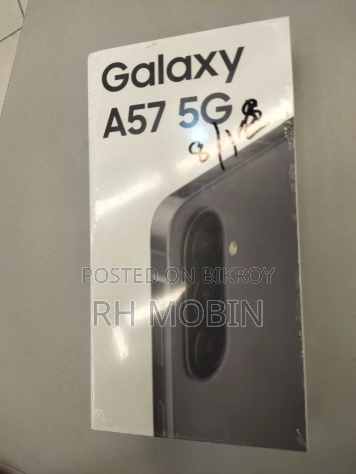 নতুন স্যামসাং গ্যালাক্সি এ৫৭ ১২৮ জিবি গ্রে
