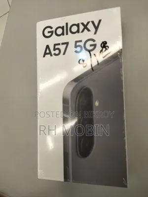 নতুন স্যামসাং গ্যালাক্সি এ৫৭ ১২৮ জিবি গ্রে