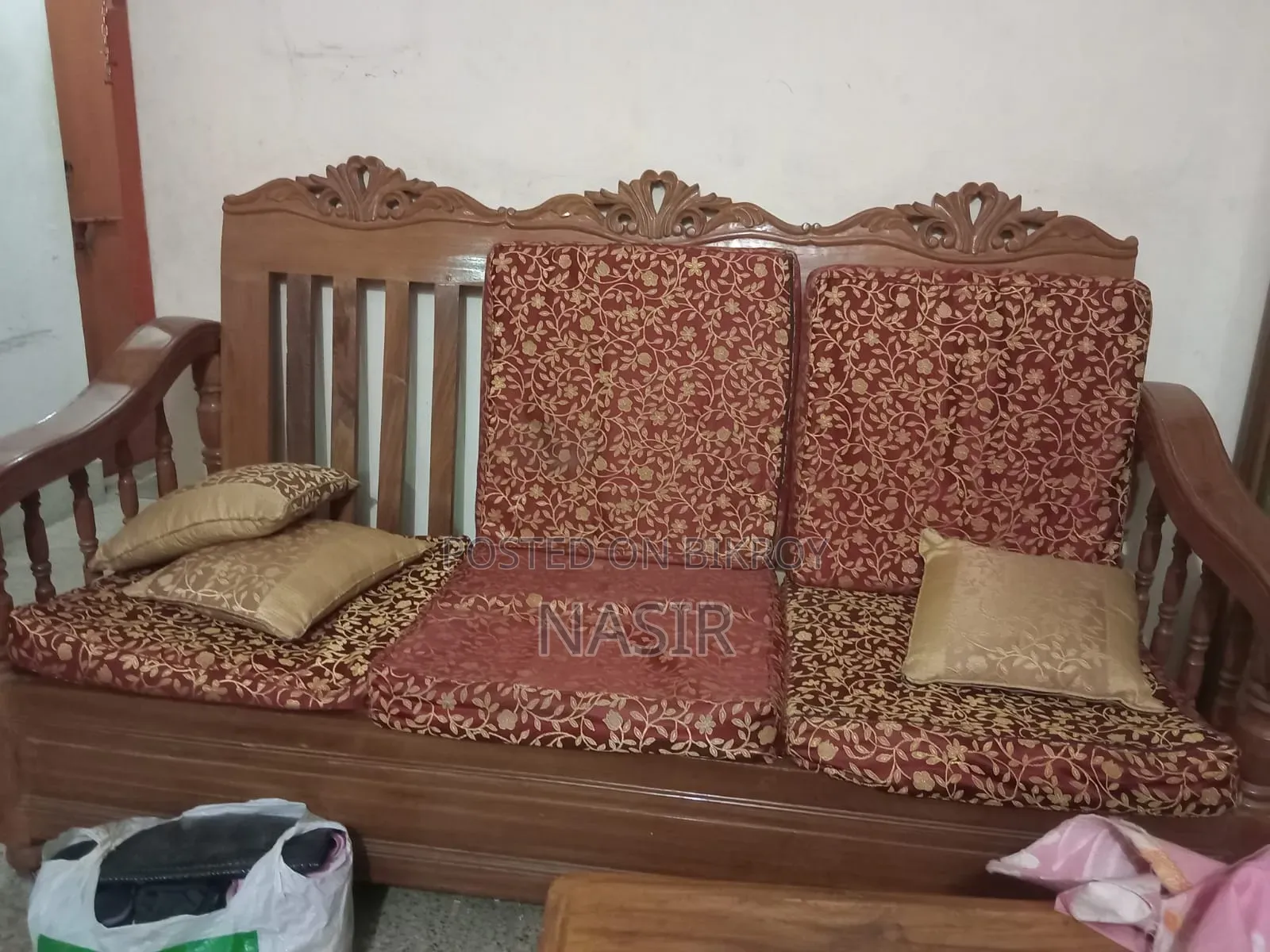 Sofa Set 3+1+1 Chittagong Teak