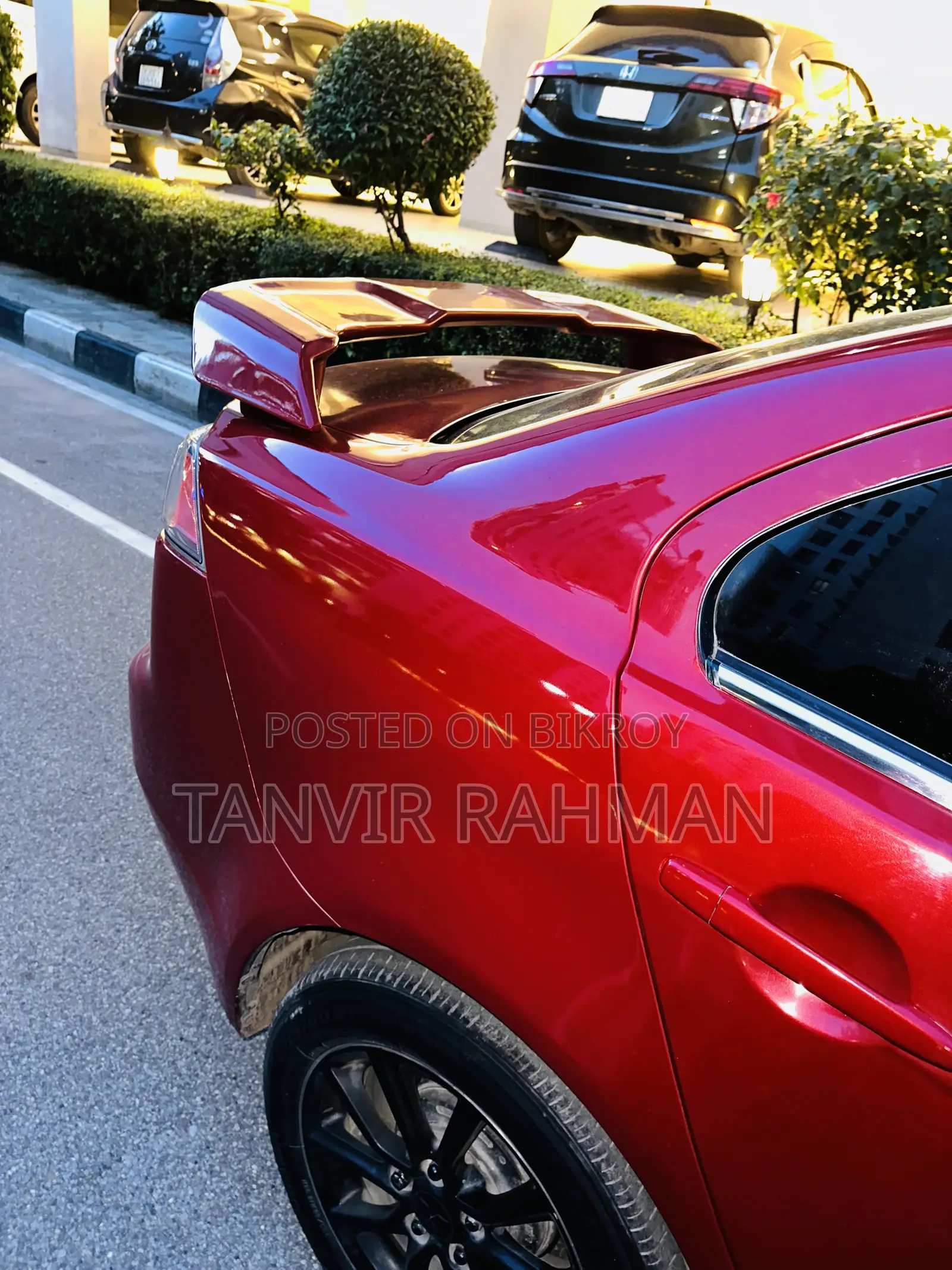 Mitsubishi Lancer 2016 Red