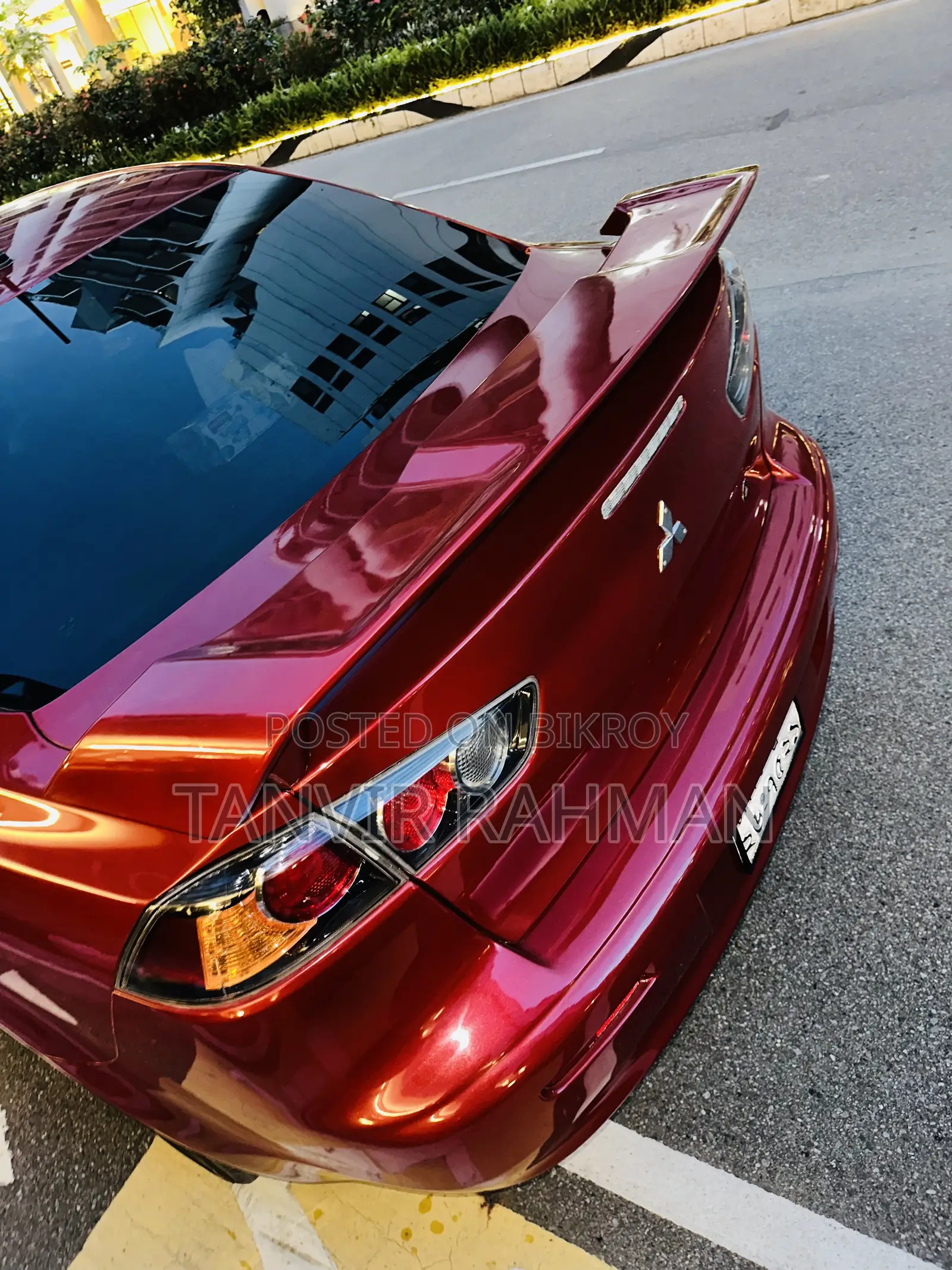 Mitsubishi Lancer 2016 Red