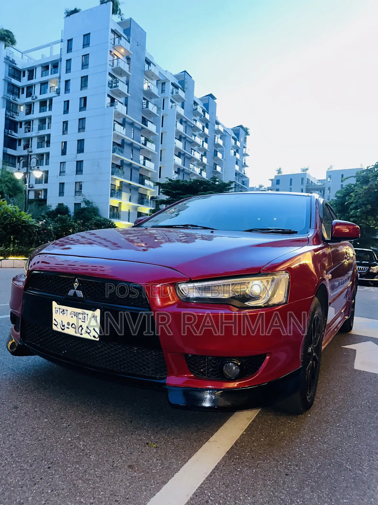Mitsubishi Lancer 2016 Red