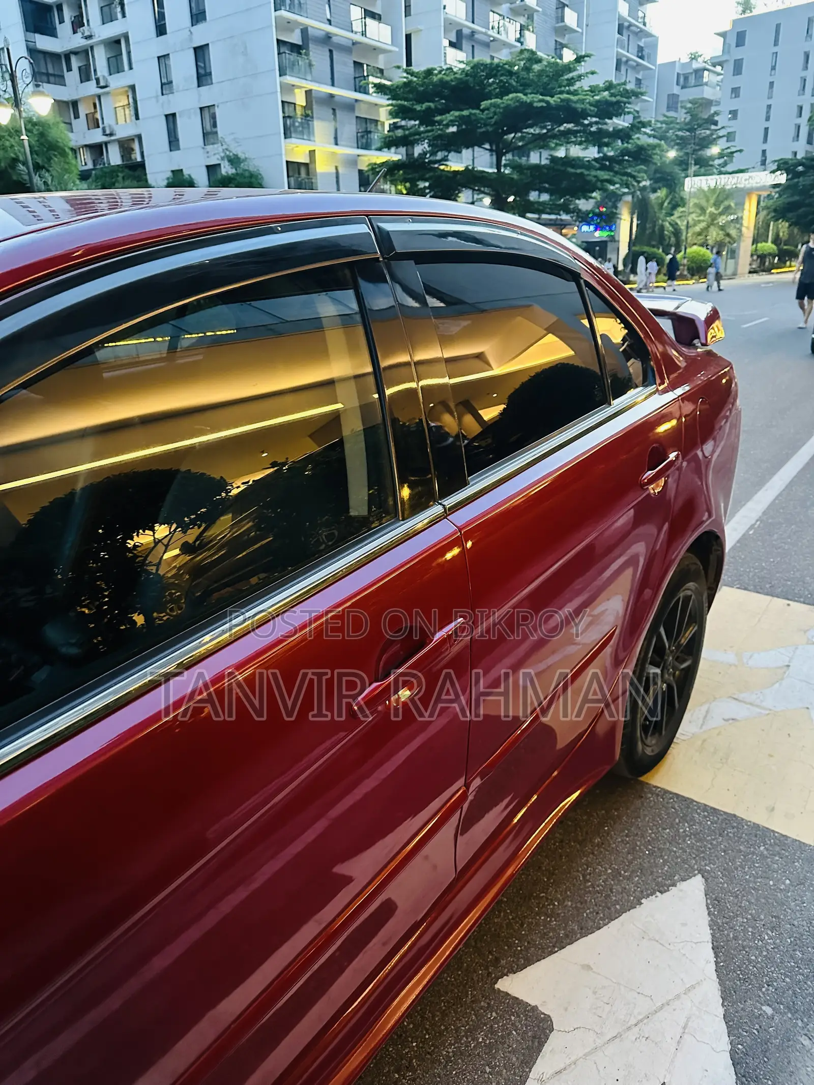 Mitsubishi Lancer 2016 Red