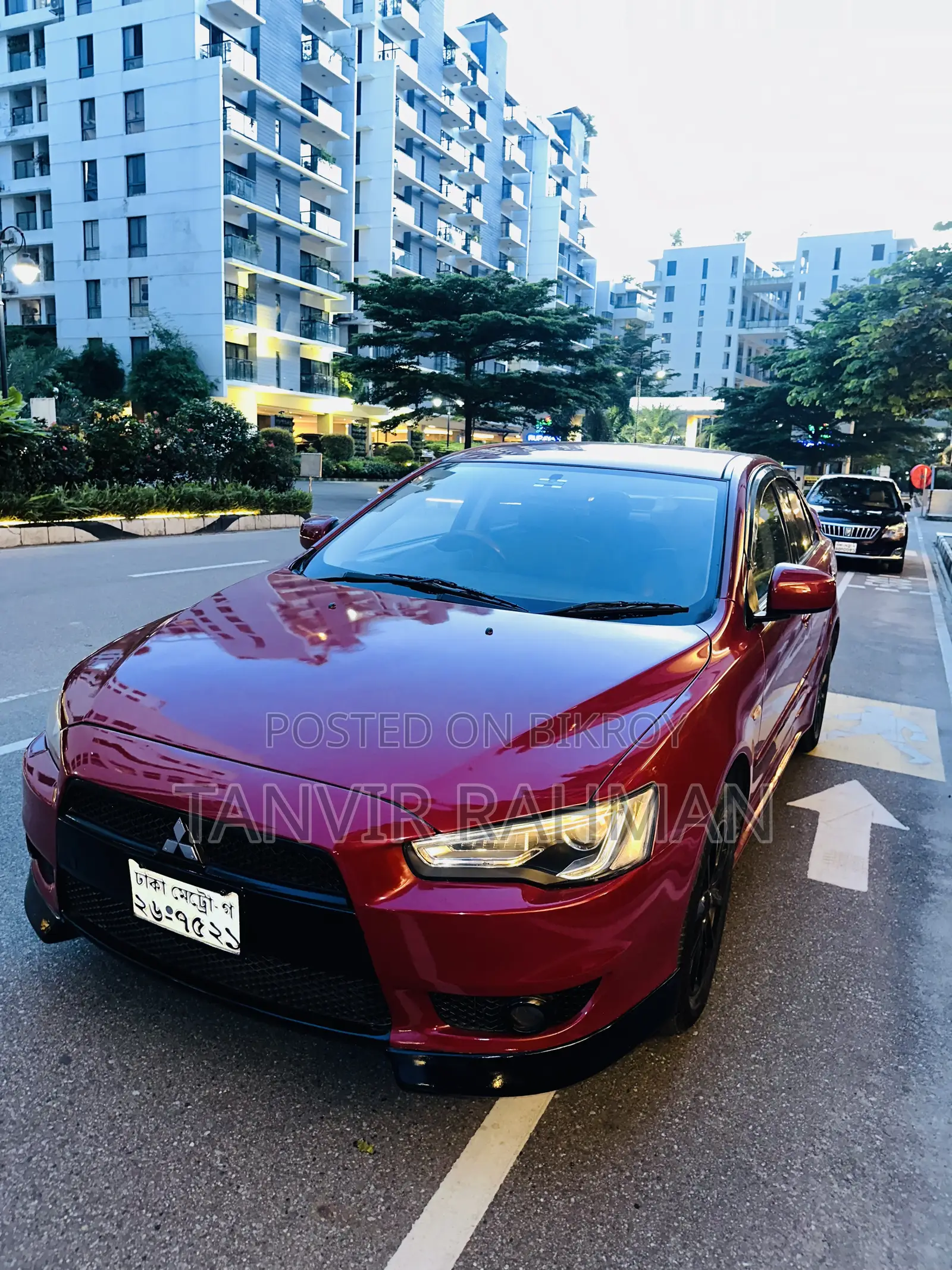 Mitsubishi Lancer 2016 Red