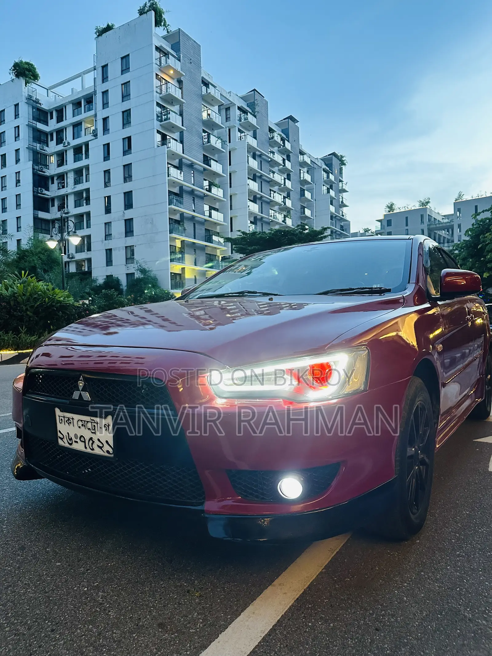 Mitsubishi Lancer 2016 Red