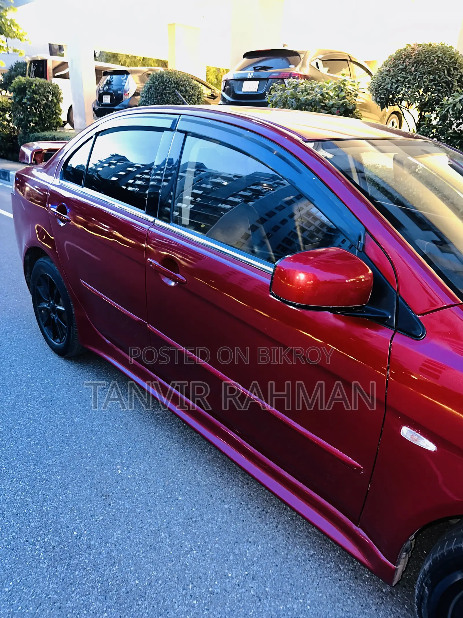 Mitsubishi Lancer 2016 Red