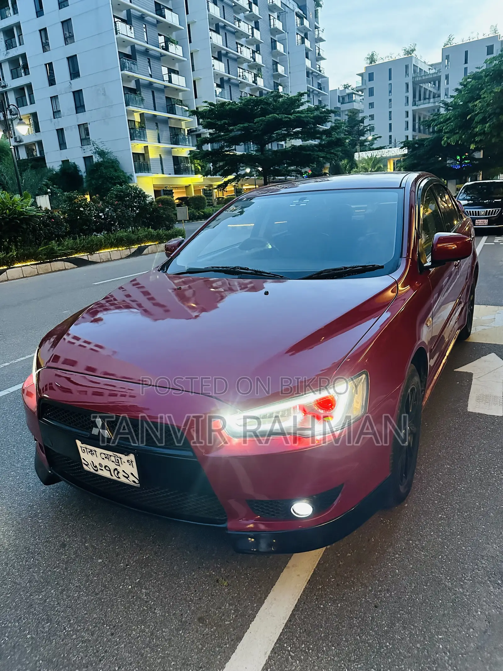 Mitsubishi Lancer 2016 Red