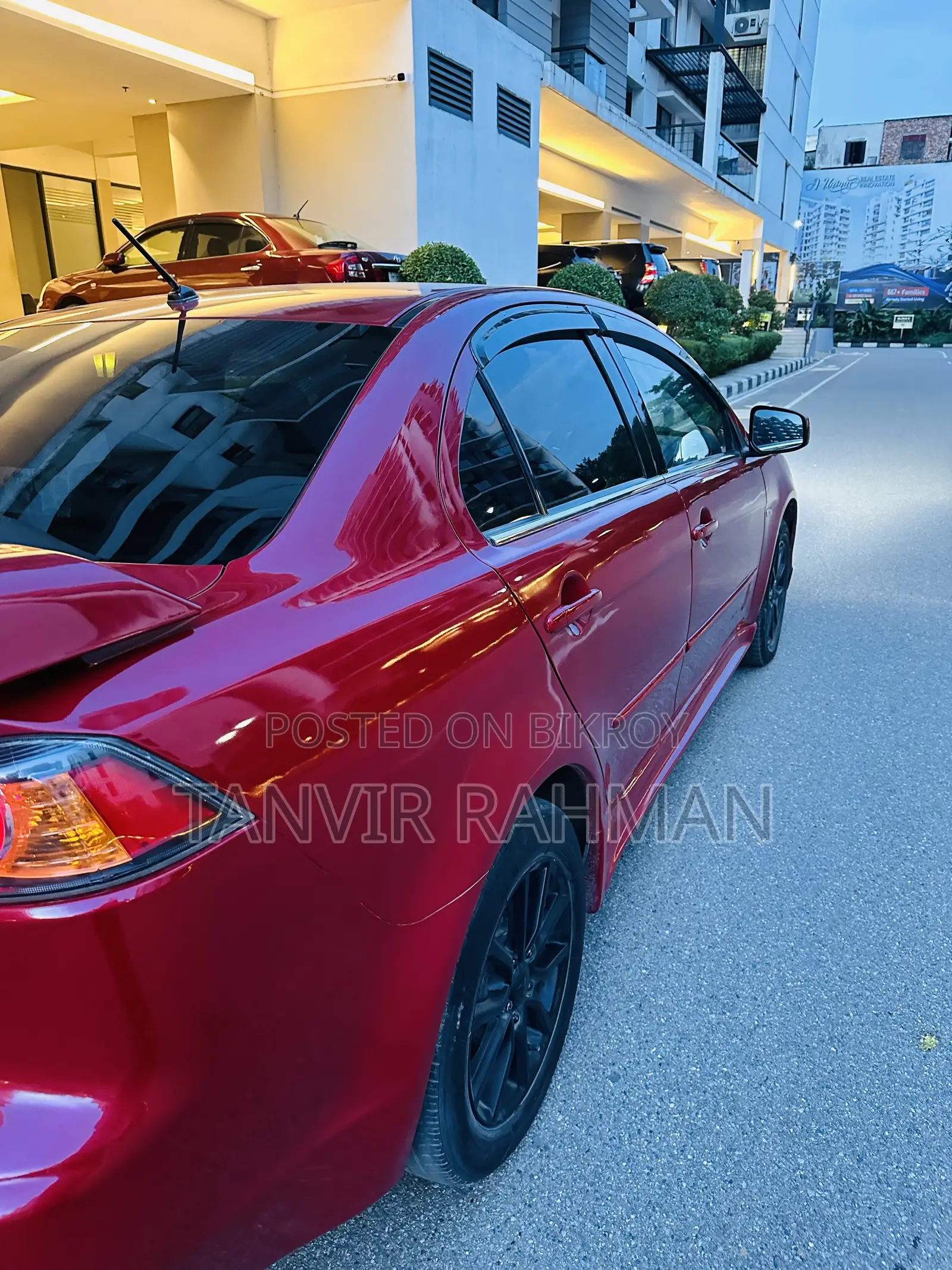 Mitsubishi Lancer 2016 Red