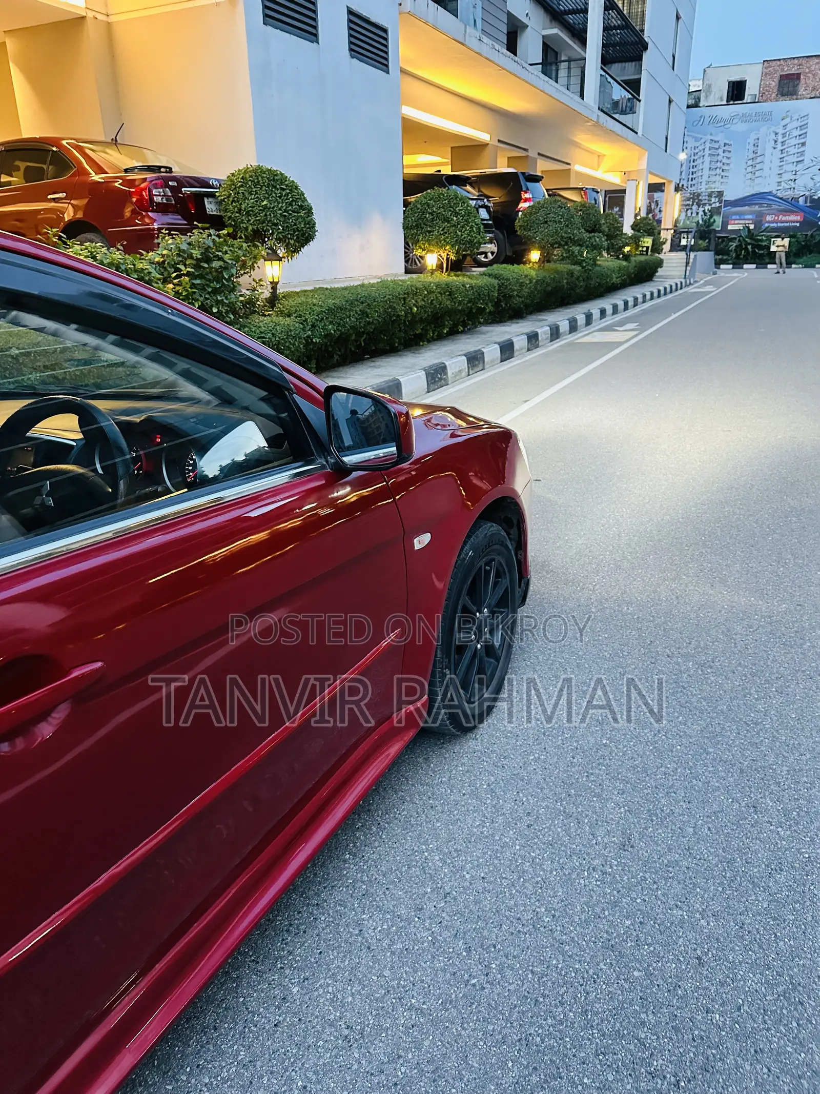 Mitsubishi Lancer 2016 Red