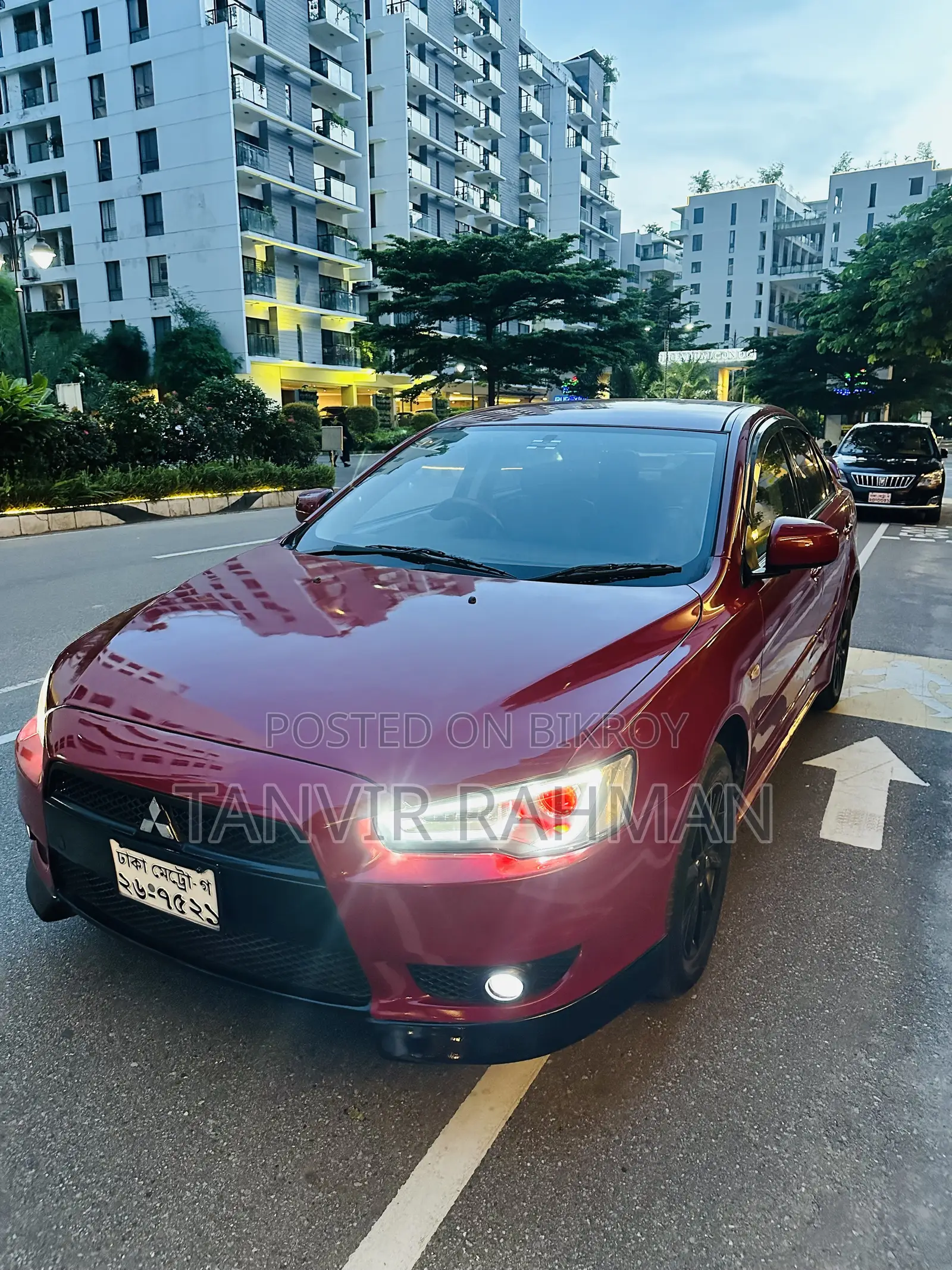 Mitsubishi Lancer 2016 Red
