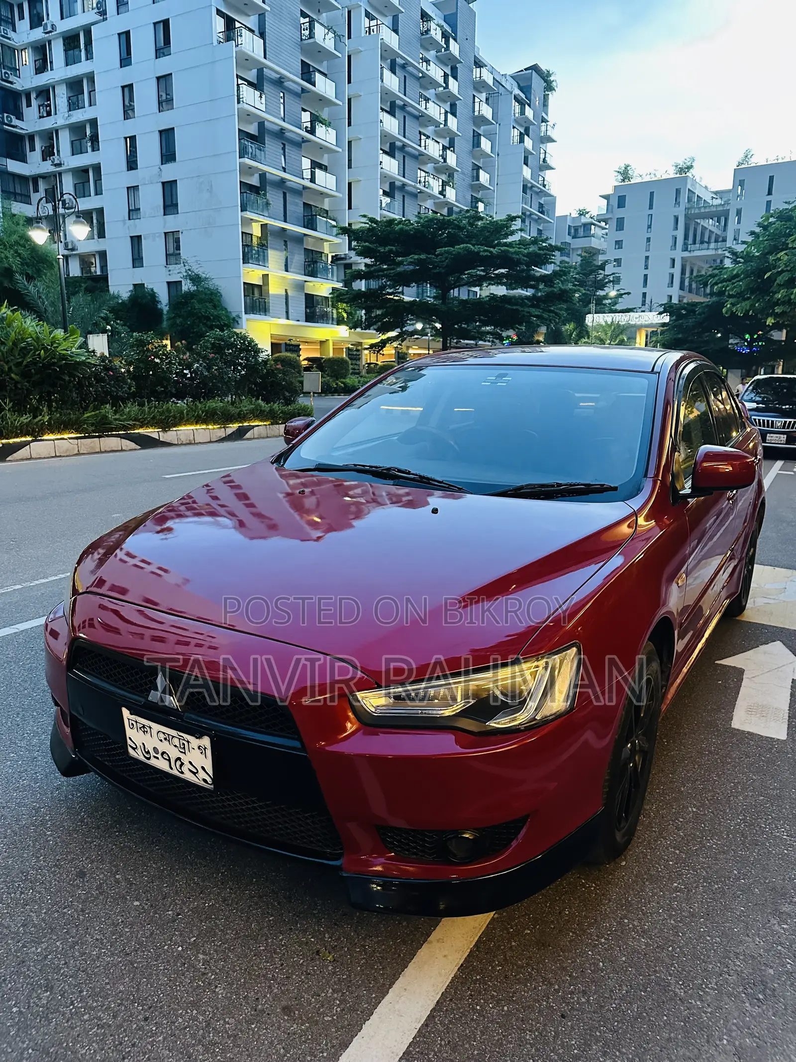 Mitsubishi Lancer 2016 Red