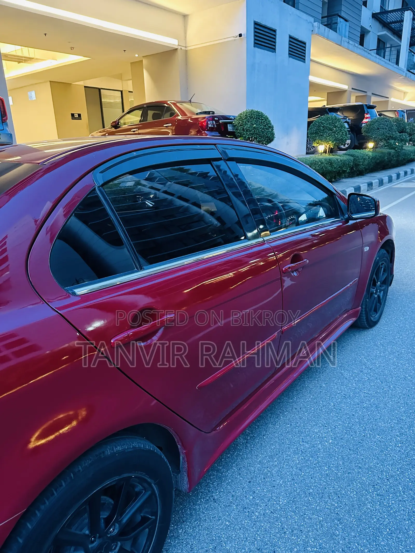Mitsubishi Lancer 2016 Red