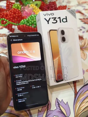 ভীভো ওয়াই৩১ডি ১২৮ জিবি সাদা