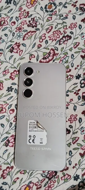 টেকনো স্পার্ক ৪০ প্রো ১২৮ জিবি সিলভার