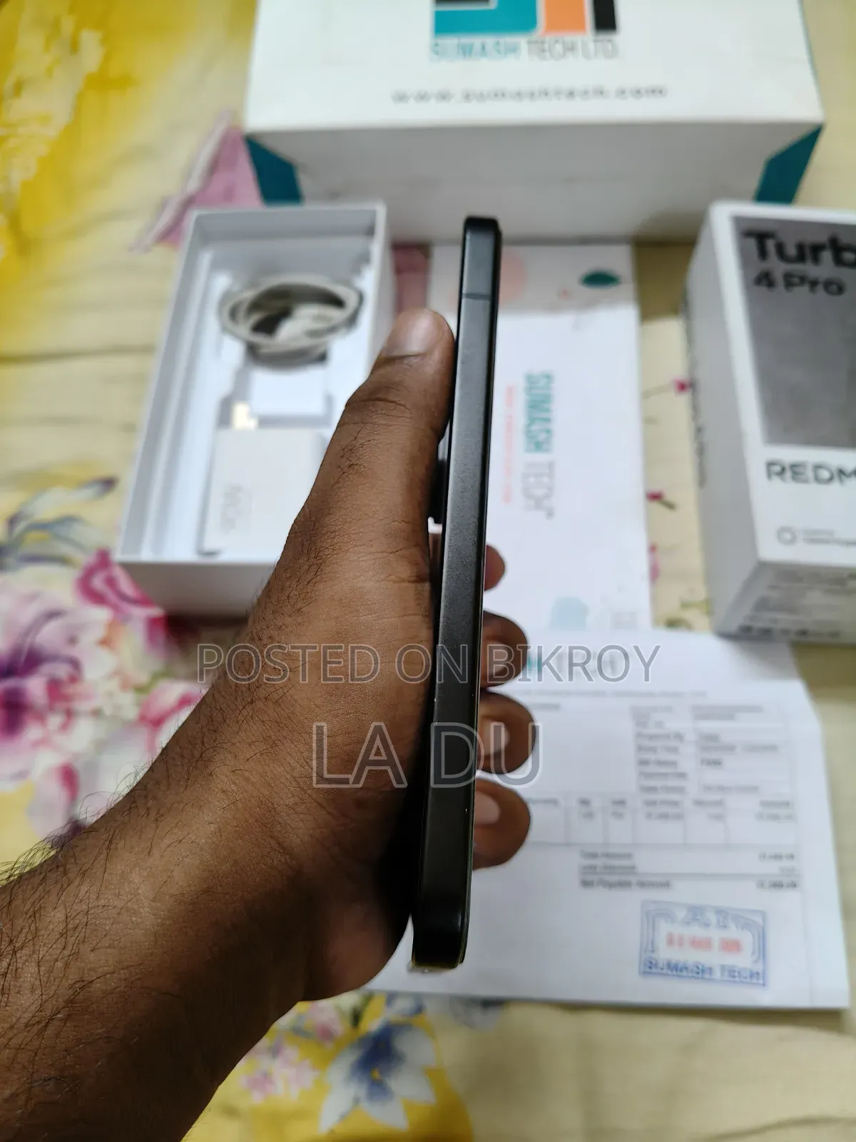 জিয়াওমি রেডমি টার্বো ৪ প্রো ২৫৬ জিবি ব্ল্যাক