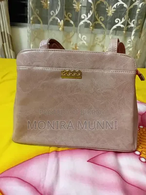 Medium Size Leather Handbag (Women's)