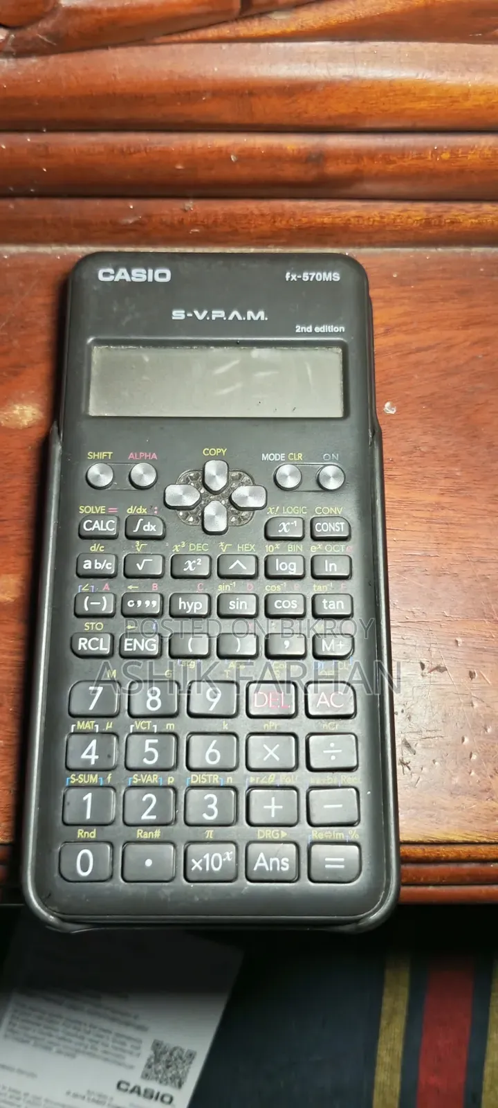 Casio Fx-570ms (2nd Edition)