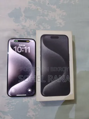 Apple iPhone 15 Pro 256 GB Black