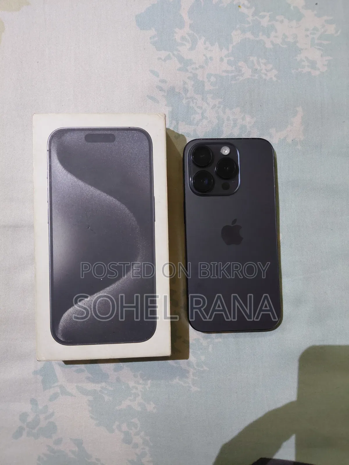 Apple iPhone 15 Pro 256 GB Black