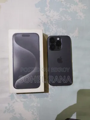 Apple iPhone 15 Pro 256 GB Black