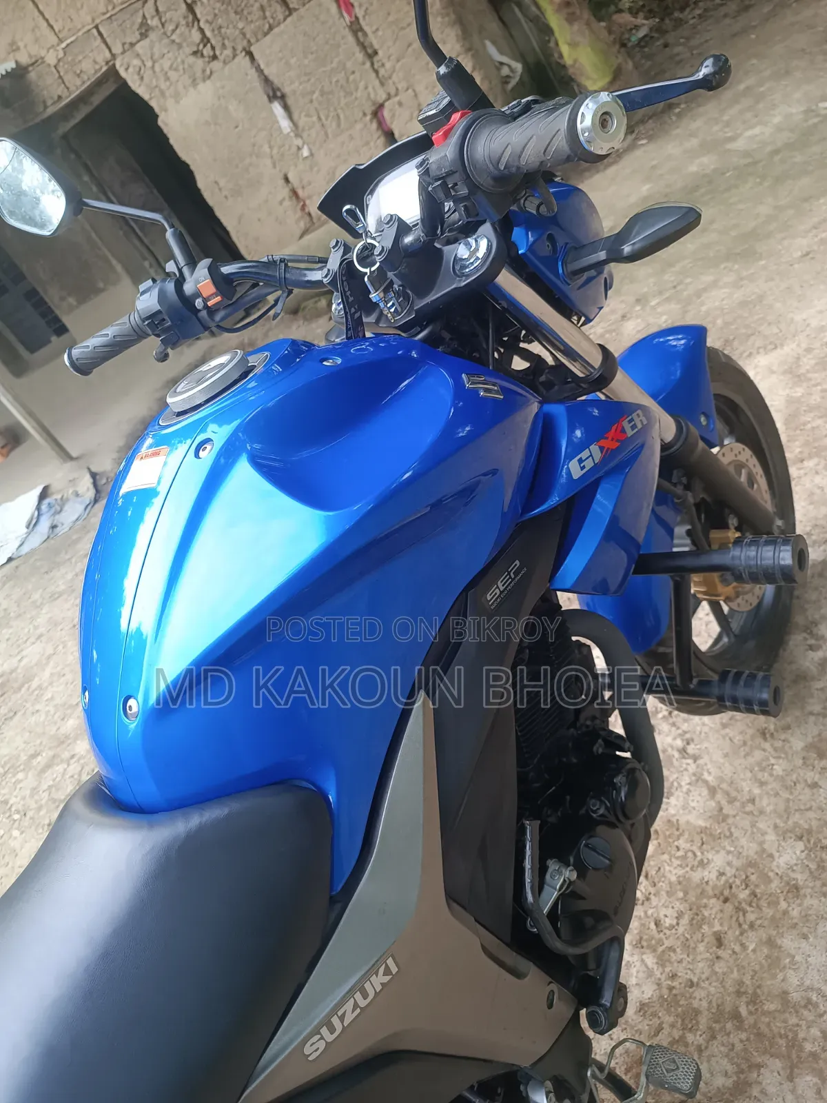 Suzuki Gixxer 2021 Blue