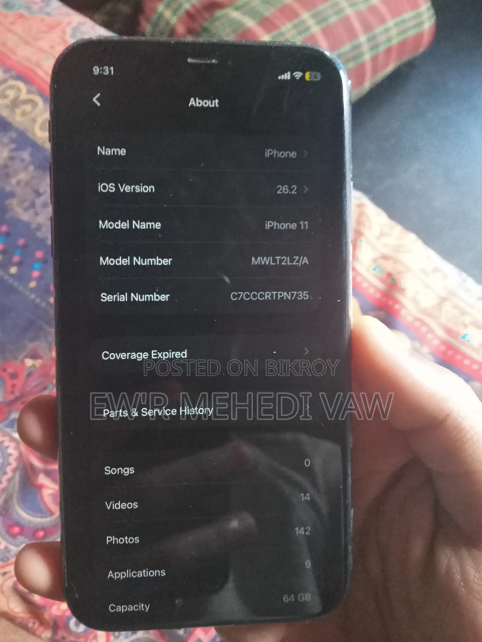 Apple iPhone 11 64 GB Black