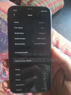Apple iPhone 11 64 GB Black
