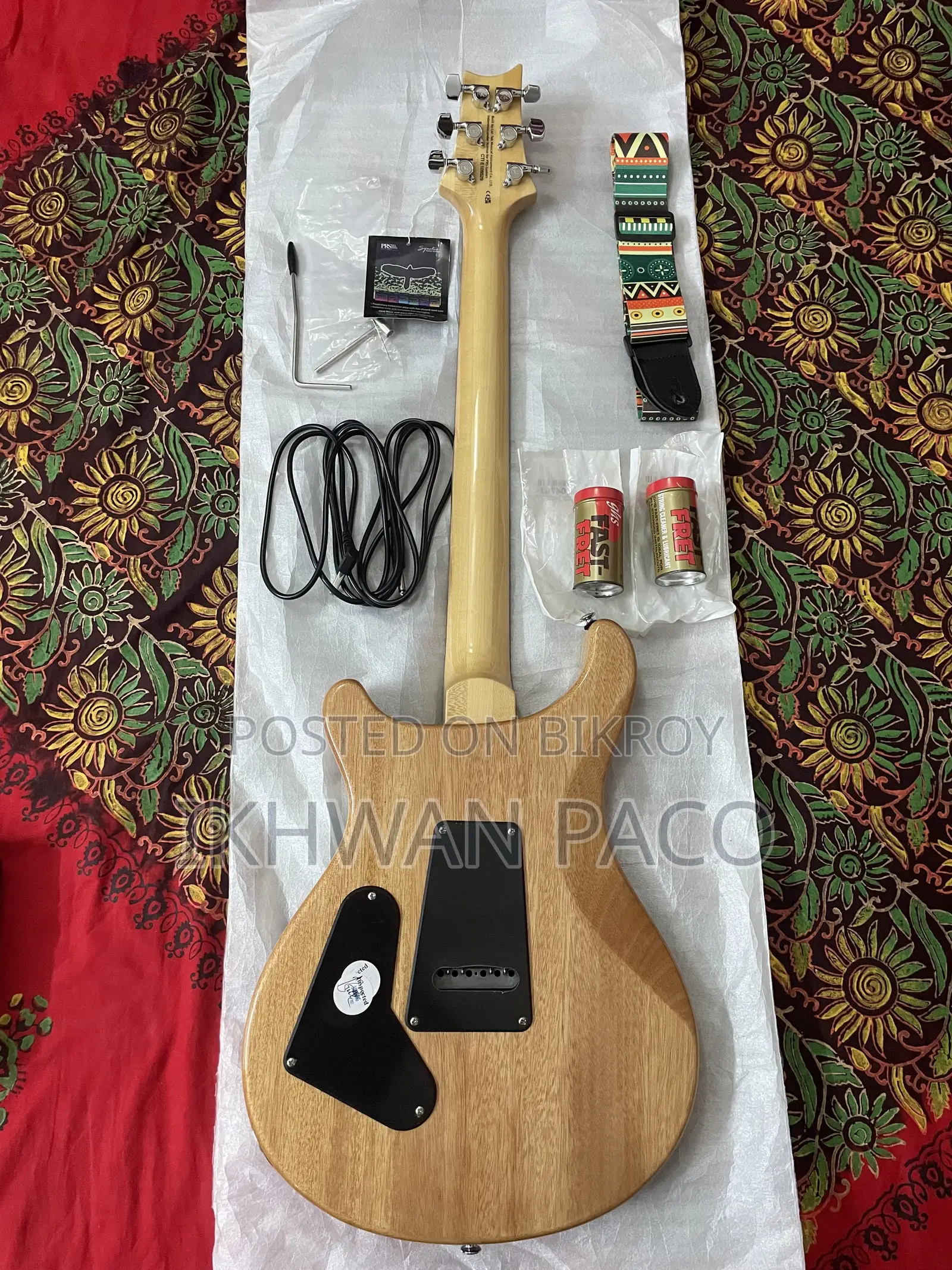 PRS Guitar SE Custom 24 Charcoal Burst Indonesia Made