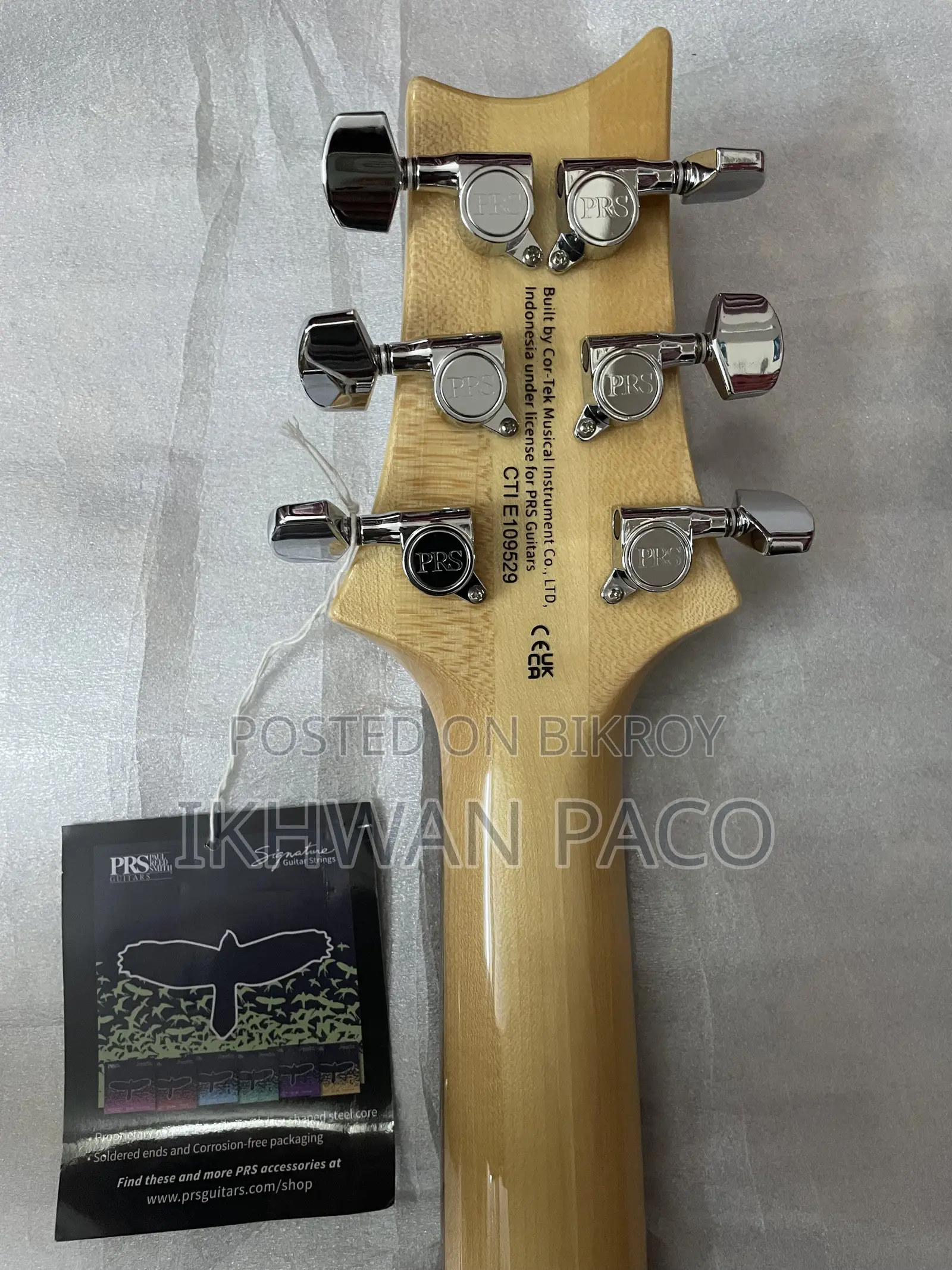 PRS Guitar SE Custom 24 Charcoal Burst Indonesia Made