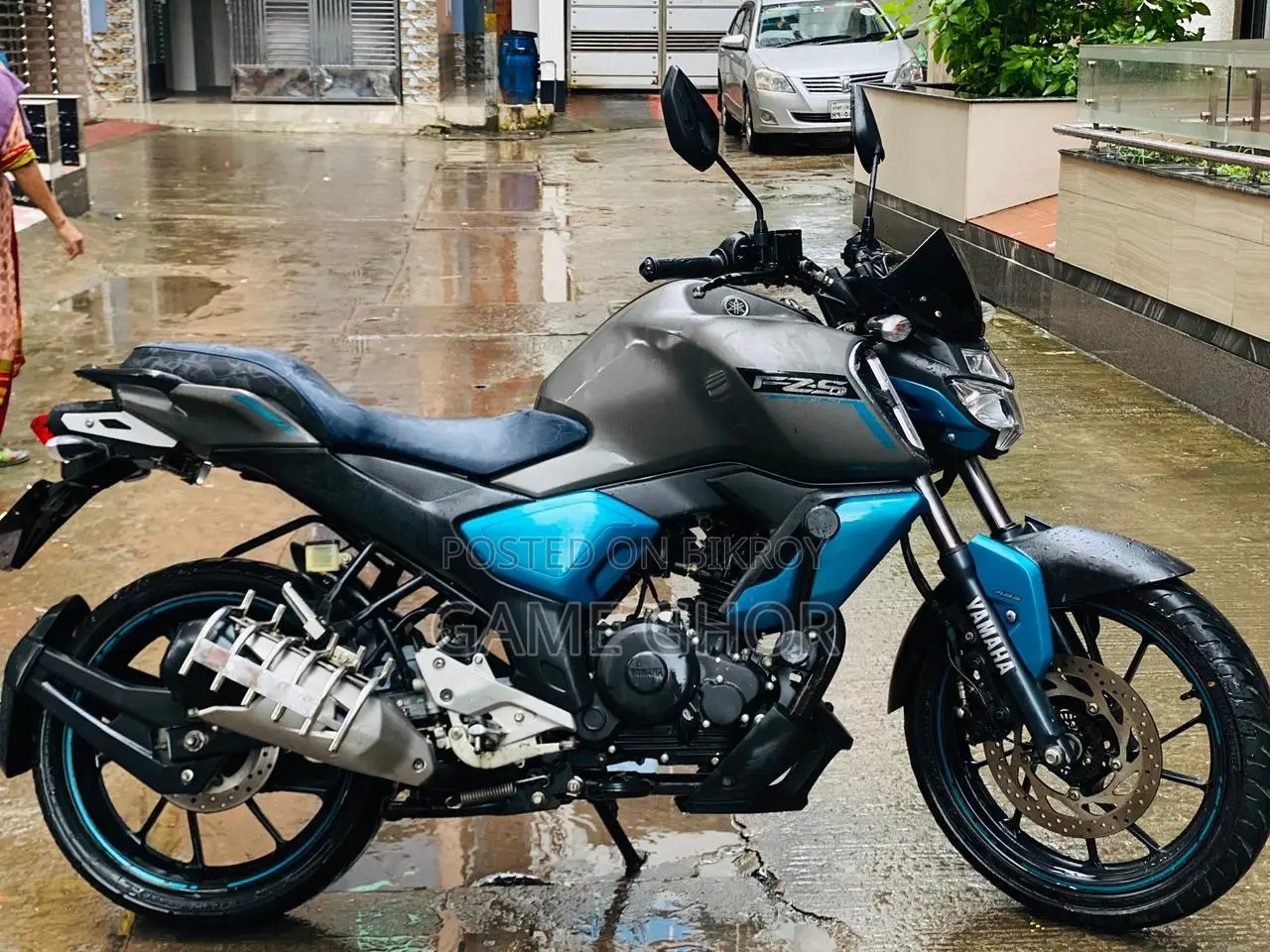 ইয়ামাহা এফজেডএস ভি৩ ২০১৯ গ্রে