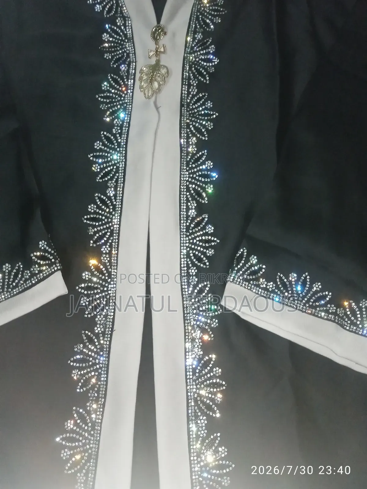 Zafran Fabric Borkha