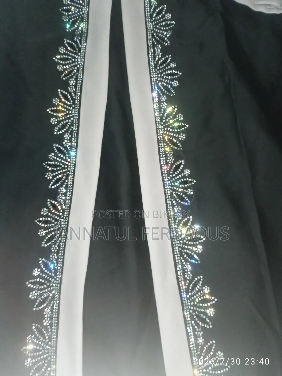 Zafran Fabric Borkha