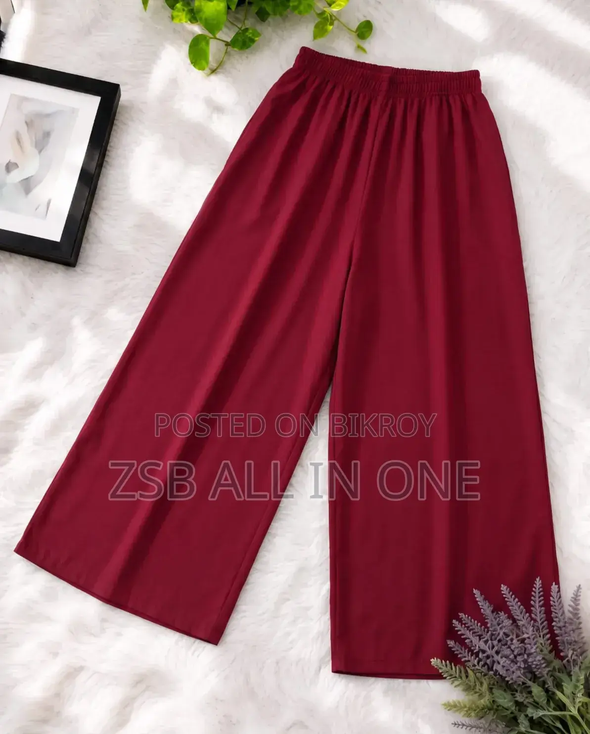 Solid Color Linen Plazoo