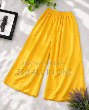 Solid Color Linen Plazoo