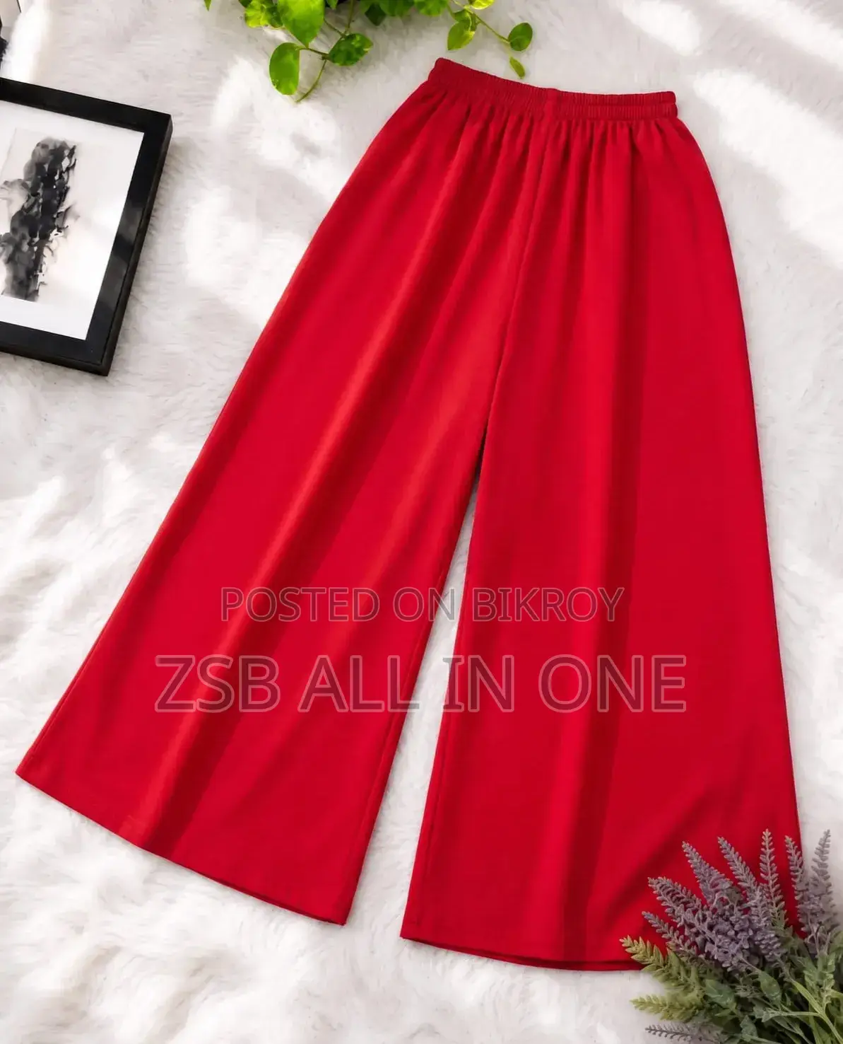 Solid Color Linen Plazoo