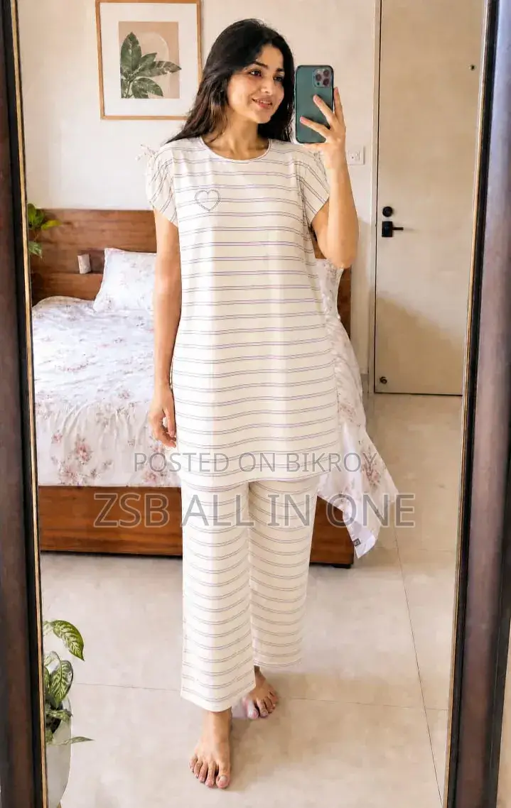 Cotton Tshirt and Pant Set