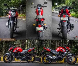 ইয়ামাহা এফজেড ২০১৫ লাল