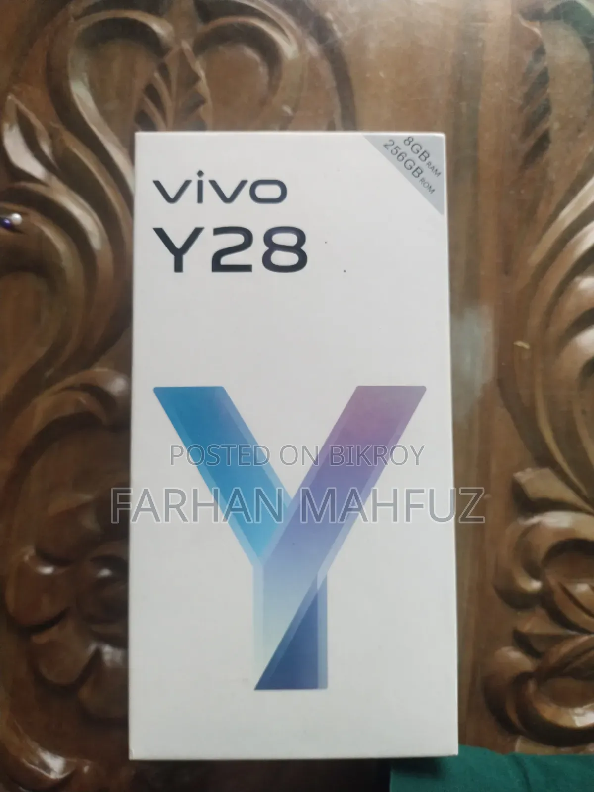 ভিভো ওয়াই২৮ ২৫৬ জিবি গোল্ড