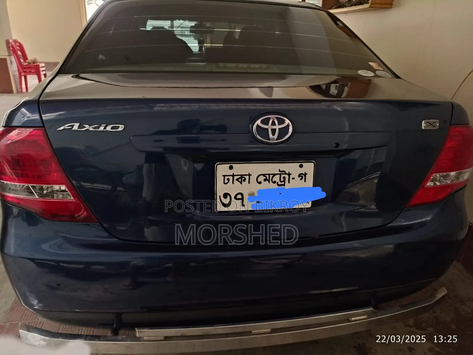 Toyota Axio 2009 Blue