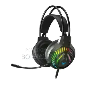 AULA S605 3.5 Mm Wired RGB Gaming Headphone