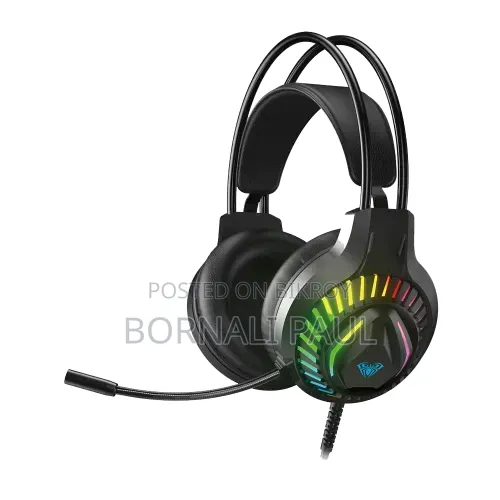 AULA S605 3.5 Mm Wired RGB Gaming Headphone
